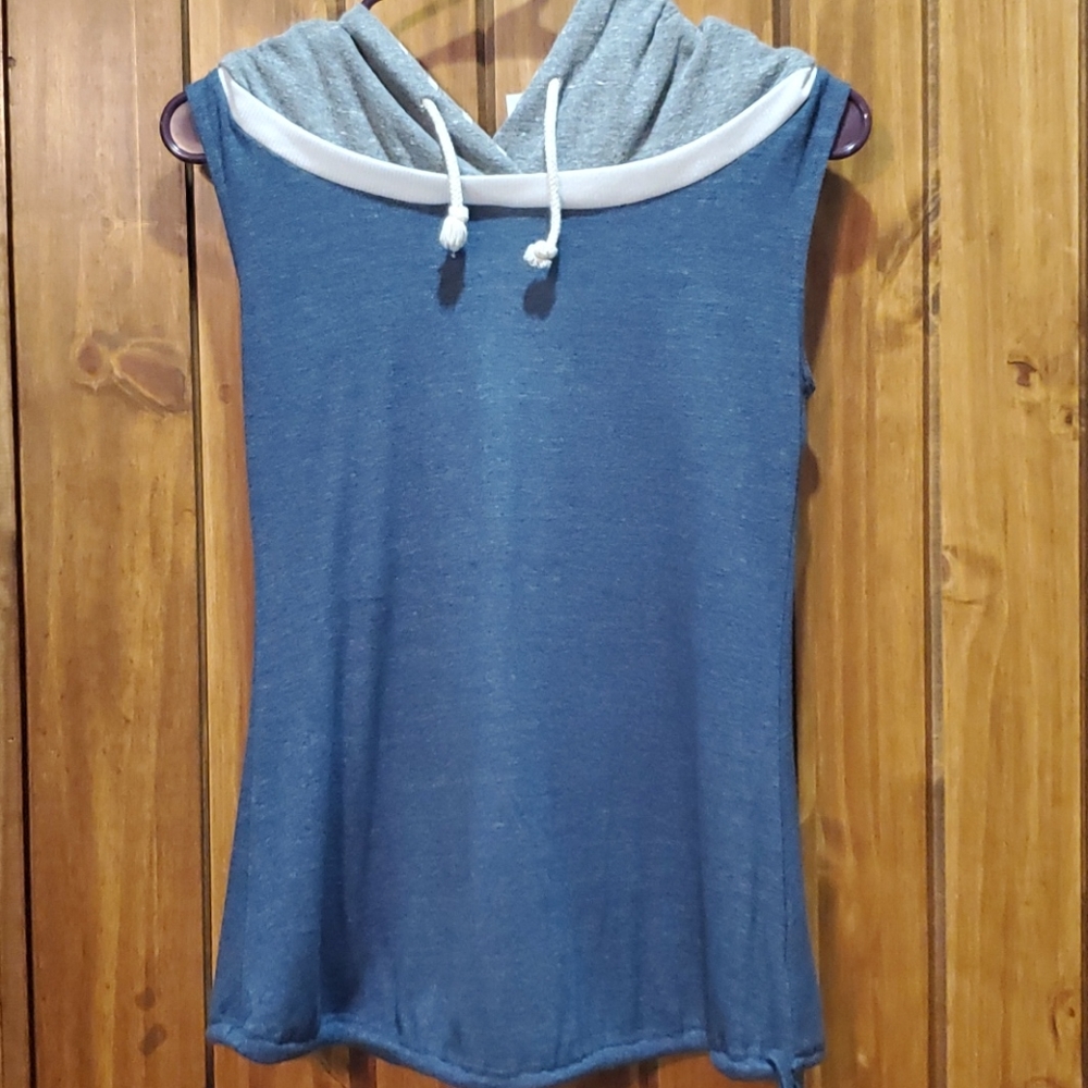 Ladies hooded tank.